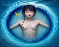 蚕丝被水洗后结块发黄的干洗前对比图